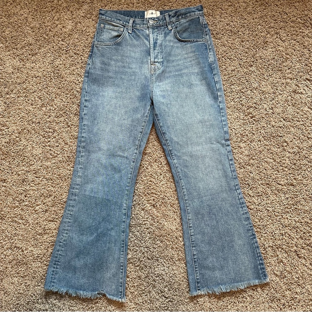 7 For All Mankind easy boy bootcut jeans